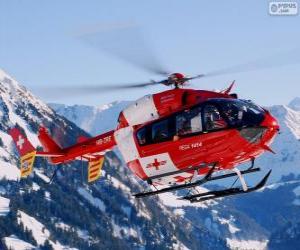 Puzzle Ελικόπτερο διάσωσης ελβετικό